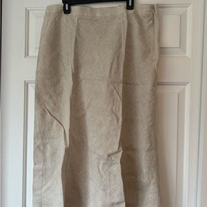 J. Crew Beige Maxi Skirt